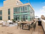 Luxury Full-Floor Penthouse with Private Terrace and Panoramic City & River Views!!!Experience breathtaking 360-degree vistas from this extraordinary full-floor penthouse, offering horizon-to-horizon views of thecity skyline and Hudson River Palisades-from sunrise to sunset-in the heart of Riverdale.Spanning over 3, 000 square feet, this meticulously designed residence combines the privacy of a single-floor home with the amenities of a premier full-service condominium. Secure, direct elevator access provides both convenience and exclusivity. : The sun-drenched, south-west facing living room opens onto a private 1, 700-square-foot terrace with stunning river views-perfect for entertaining or relaxing in tranquility.Interior Highlights:Expansive Living SpacesGourmet Kitchen: Outfitted with top-of-the-line Viking and Sub-Zero appliances, custom cabinetry, and premiumfinishes, this kitchen is a chef&rsquo;s delight.Spa-Inspired Bathrooms: Luxurious bathrooms feature imported Jerusalem stone, Italian marble, and glass mosaictiles, creating a serene, spa-like atmosphere.Elegant Details: Teak Cumaru hardwood floors, floor-to-ceiling windows, and spacious walk-in closets add bothsophistication and practicality.Convenient Laundry Room: A dedicated laundry space enhances everyday living.Building Amenities:Full-Service Living: Enjoy 24-hour concierge, private movie theater, refrigerated storage, children&rsquo;s playroom, indoor pool, sauna/steam room, and a dedicated indoor parking space.Pet-Friendly: The building welcomes pets, ensuring a comfortable home for every resident.Location Benefits:Prime Riverdale Address: Just 20 minutes from Lincoln Center, with easy access to Midtown Manhattan via express/localbuses, the #1 subway, and Spuyten Duyvil Metro-North station.Vibrant Neighborhood: Walk to parks with dog runs, a public library, post office, farmer&rsquo;s market, grocery stores, andfavorite local caf s like Starbucks and Moss Cafe .Affordable Luxury Awaits:This sophisticated, contemporary condo redefines affordable luxury in Riverdale, offering an exceptional blend of space, style, andconvenience. Don&rsquo;t miss your chance to call this remarkable penthouse home.