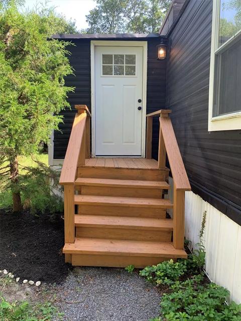 Front of Structure