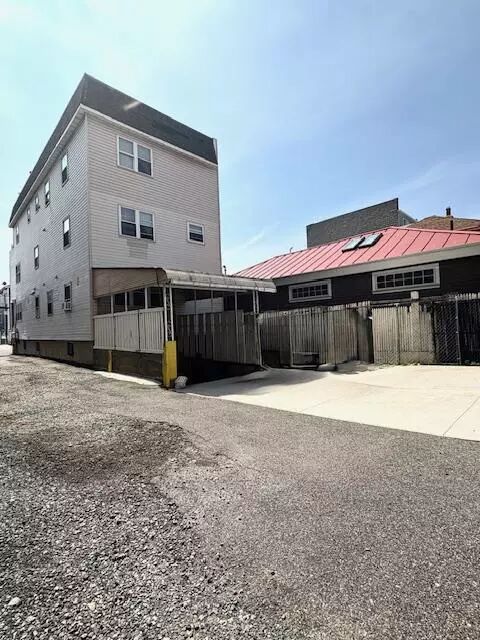 Front of Structure