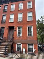 A 4 Story, 4 unit classic brownstone.Property Highlights:Prime Location: Steps from Barclays Center, close to subway and LIRR for easy commuting.Full Basement: Extra storage or potential for additional living space.Recently Replaced Roof & Low Taxes: Well-maintained with cost-efficient ownership.Hardwood Floors & Abundant Natural Light: Many windows throughout.Unit Breakdown:First Floor:1 Bedroom, 1 Bath (fully renovated)Private Garden/Backyard â€“ A rare perk in NYC!Second Floor:1 Bedroom, 1 BathThird Floor:1 Bedroom, 1 BathFourth Floor:2 Bedrooms, 1 BathInvestment Potential:Strong Rental Demand: Prospect Heights is highly desirable.Fully Occupied History: Proven income generation.Turnkey Condition: This brownstone is a gemSize of the property is 20 x 80 block 1143 lot 61