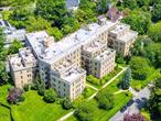 SPONSOR 2BR co-op - Welcome to the old money masterpiece located in one of the most coveted pre-war elevator buildings right by Huguenot Park in New Rochelle. Calton Court was built in an era when apartments were rivals to single family houses and it shows in every aspect of this unit. As you walk in into the apartment, a wide hallway leads into a spacious foyer equipped with two closets, one of which has cedar wood finish. An oversized dining room, which can potentially be used an additional bedroom, has plenty of sunlight throughout the day and can be accessed from the foyer or the kitchen. A large sun-drenched living room leads into a more private part of the unit. Both bedrooms are facing west and get ample amount of sunlight. L-shaped kitchen is big enough to be used for dining as well. 9+ ft ceiling complete the elegant look of this co-op. Marble and terrazzo lobby with a decorative fireplace and stucco accents make the entryway very inviting. Manicured gardens surrounding the building as well as a barbecue and recreation area will make your residence here very enjoyable. The Calton Court also features a gym for residents and laundry on premises. NO board approval. This unit needs some TLC as reflected in the price. Make this exquisite home yours and call us today!