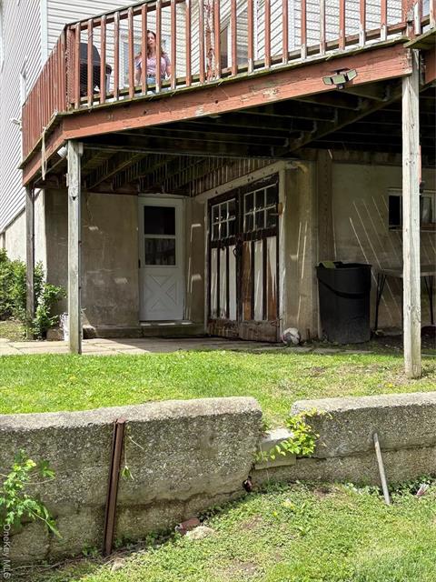 Back of Structure