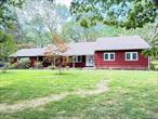 2 Story Farm Ranch With Many Updates, New Windows, 5 Bedrooms With 3.5 Baths, 2 Acre Property On Private Country Lane! Huge Walk In Attic/Bonus Room. Robins Lane Elementary, New Roof, New Kitchen Cabinet, Finished Basement. Privacy at its best. Syosset Schools.