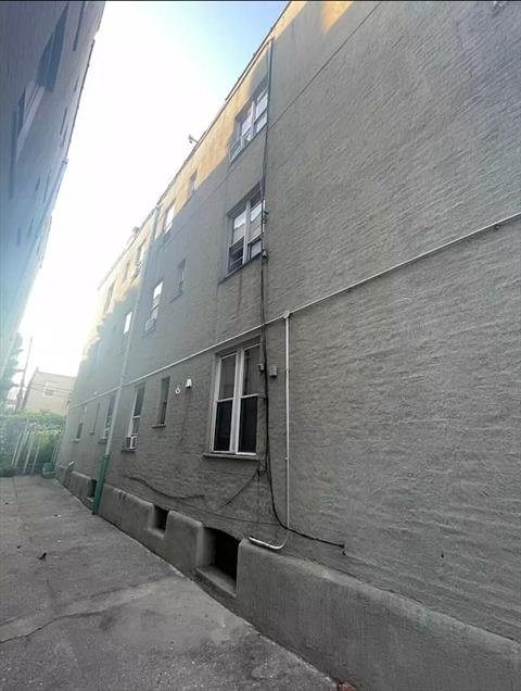 Front of Structure
