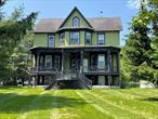A great investment opportunity awaits you. Act now to purchase this 3196 sf, refreshed, charming , circa 1915, Victorian style, 2 family residence. It is near Village shopping, restaurants, supermarket, parks, Stewart Airport & easy access to major highways & public transportation to commute.The first floor unit is approx 1640sf of attractive living space with 2 bedrooms hardwood floors & decorative only fireplace in living room , high ceilings & heated designer kitchen floor. The 2nd floor has 3 bedrooms and approx 1556 sf. There is a walk up 1000 sf attic for storage and additional area in the basement. 5 year old road year old roof & newly painted exterior. There is access off Liberty St & circular driveway with parking space for 7 cars and duplex is set back off N Montgomery. You will love the location and the income. Act now!