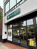 Main Street storefront available. Approximately 855 Rentable SF. $2, 150/month, 20% above Base Year taxes and 25% of HVAC maintenance agreement. Tenant pays utilities.