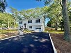 Stunning NEW Hi-Ranch Home â€“ Move-In Ready!Minutes from major highways, and the LIRR, this beautifully renovated home is perfectly located for convenience and comfort.Situated on a fully fenced 0.35-acre corner lot in the desirable Sachem School District, this property offers plenty of space and versatilityâ€”including a first-level bedroom thatâ€™s ideal for mom, guests, or extended family.Home Features: 1, 949 sq. ft. of living space, Central air conditioning, Fully fenced yard, Room for mom with first-level bedroomUpgrades Include: Brand new roof, siding, and windows, New boiler, doors, deck, and driveway, Updated electrical and plumbing systems, Beautifully renovated bathrooms, Gorgeous eat-in kitchen with all new finishes and appliancesThis home truly has it allâ€”modern updates, spacious living, and an unbeatable location.