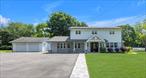 Step into this impeccably renovated 5br/3.5bth Colonial set on a flat acre in a prime location. Redesigned within the last year, this elegant home offers exceptional space and modern comforts, including two luxurious primary suites. Ideal for multi-generational living or guest accommodations. Gleaming hardwood floors flow throughout the home, enhancing the timeless appeal. The gourmet kitchen features a large center island, high-end stainless steel appliances, quartz countertops, stylish pendant lighting... Perfect for everyday living and entertaining. The 18x13 formal living room sets the stage for unforgettable gatherings, while the cozy family room, complete with sliders to the back yard, ideal for game nights, casual lounging or quiet evenings at home. A spacious new driveway leads to an oversized 2-car detached garage, providing ample parking for multiple vehicles. Enjoy close proximity to charming Northport Village with all that it has to offer with scenic golf courses, beautiful beaches, and an array of fine dining. Quickly becoming known as the new Hamptons. This home offers the best of suburban living and lifestyle. A rare opportunity to own a turn key home in one of Long Island&rsquo;s most desirable communities.