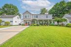 Great Large Colonial In Salisbury Area Fully Redone in 2017, New Roof, Siding, New windows , Large Eating Kitchen With Quartz Counter Tops New Stainless Steel Appliances. 3 Primary Over Size Bedrooms, 4 Full Bath, Sauna Room , Gym Room, Jacuzzi Tub , Large Pavers Patio, Fully Fenced back Yard.