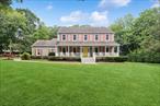 Nestled on 1.38 beautifully landscaped acres, this immaculate 3-bedroom, 2.5-bath Colonial offers the perfect blend of comfort, space, and style. Built in 1993, this home showcases pride of ownership throughout and is ideal for entertaining. A spacious open floor plan of approx 2, 570 sq ft featuring generously sized rooms, a cozy den with fireplace, and a bright, inviting kitchen. The primary suite boasts an en-suite bathroom, while the finished basement includes a home gym and ample storage. Enjoy outdoor living at its finest with a Trex deck, in-ground pool, patio, and charming front porch. The long driveway leads to a 2-car garage, offering plenty of privacy and convenience.