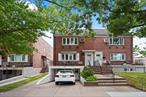 Located just one block from beautiful Juniper Valley Park, this well-maintained two-family semi-detached brick home offers charm, space, and convenience. The property features a beautifully manicured private yard and a cozy front porchâ€”perfect for relaxing or entertaining outdoors. Each floor offers a spacious five-room layout with two bedrooms, a formal dining room, living room, kitchen, and full bath. The full finished basement includes a half bath and provides additional living or recreational space.The first-floor unit will be delivered vacant on title, while the second-floor unit is currently occupied by a tenant. This home is in move-in condition and ideal for an owner-occupant or as an investment opportunity. Donâ€™t miss your chance to own a desirable property in one of Middle Villageâ€™s most sought-after locations!