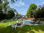 An incredibly unique water front home in the cute town of Phoenicia. Located at the end of a quiet road on the outskirts of town with its shops within walking distance, and a quick 2 hour drive or a convenient bus ride from Manhattan.This is a perfect weekend house or a full time residence for a hybrid/remote worker, that allows for the best of both worlds: Access to convenience of the small town community with its amenities and restaurants, but step through to the back yard and you&rsquo;ll find yourself in a private paradise with abundance of wildlife that feels like you&rsquo;re miles away from civilization. Humming birds to bald eagles, you&rsquo;re guaranteed to become a bird watcher. The ability to walk to pick up some milk or eggs, while being able to spend days without seeing anyone, makes this your perfect Goldilocks home.The spacious house overlooking the pristine Esopus and Stony Clove creeks, with its mountain views, comes with an in-ground pool and stone patio with a fire pit, as well as a large wooden deck with a hot tub that&rsquo;s perfect for entertaining or relaxing in solitude in every season.Enjoy fly-fishing from your property, swimming, tubing, or relaxing in the water with a cold drink. In the winter, a quick 20 minute drive to multiple ski resorts gives you the luxury of skiing during the best snow days. Apres-ski at the lodge, then come home to warm up by the cast iron Jotul wood stove in the wide open beamed and vaulted living area with skylights, which connects to a separate office/suite with its own entrance and half-bath.The fenced-in back yard makes it ideal for pets, and the 1 acre lot of woods is included in the total acreage, with more than 500ft of stream front access for the entire property! The house itself is setback with elevation from the water, but you can walk down to both streams for easy access. The family den and office suite are in addition to the three bedrooms, and the foyer is cozy with a Jotul propane fireplace.20 minute drive from Woodstock and Hunter mountain. 16 minutes from Belleayre mountain and 35 minutes from Windham. The area has so many hiking trails and all-season activities to keep you busy while being perfect for entertaining a big group of friends or extended family. Winter WFH can mean &rsquo;work from hottub&rsquo;. Starlink antenna is installed for satellite internet access, as well as nest security cameras/thermostats, and highspeed internet/cable.