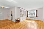 Welcome to this bright and spacious 2nd-floor co-op in the heart of North Flushing! Featuring desirable southeast exposure, this unit is bathed in natural light throughout the day. The layout includes a formal dining area, a generously sized living room, and a large eat-in kitchenâ€”perfect for comfortable living and entertaining.The master bedroom offers double closets for ample storage, while the fully tiled bathroom adds a touch of modern comfort. Beautiful hardwood floors flow throughout the unit. Enjoy low maintenance fees that include all utilities (heat, gas, water, and electricity). The well-maintained building features a laundry room on premises, fitness center, common sitting area, and parking (waitlist). Located on a peaceful tree-lined block, this home is close to top-rated schools, shopping centers, bus lines, and public transportation, offering convenience and comfort in one of Queensâ€™ most sought-after neighborhoods.