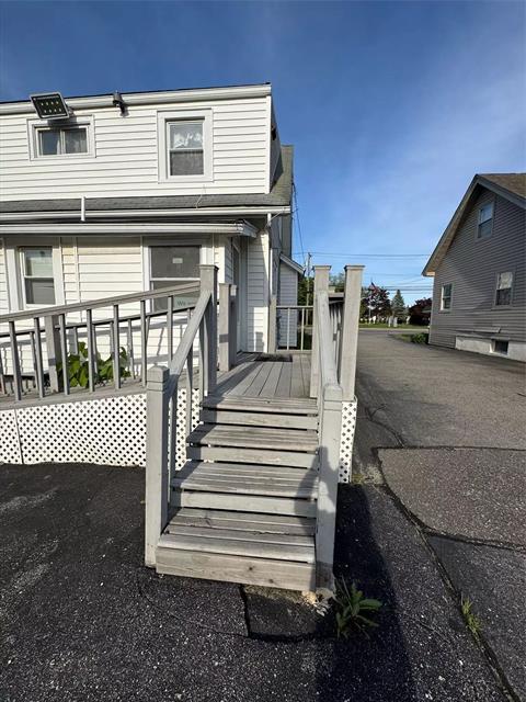 Front of Structure