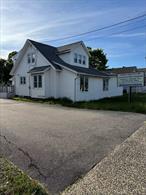 Excellent free standing building, in Village of Patchogue, Very business friendly. This property has been used for medical office for 30 years. D1 Business district is, for Medical, Health related,  Retail, Personal services, Restaurants, Undertaker, Minor Garages, Motor Vehicle Showroom, Used car lot, Game room, Barber shop, Beauty parlor, Bank, Theatre, 1st floor is 1521 Sq Ft, 2nd Floor is 620 Sq Ft, Lower level is bonus with high ceiling on one side and mechanicals on the other half. 1st floor has many office rooms with updated bathroom. 2nd floor has full bath summer kitchen and 2 more office rooms. Handicap accessible ramp. Shared driveway with almost 17 car parking. Close to all restaurants, Hospital, Public Transportation.