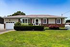 Ranch, updated and super clean; Move in ready! 3 Bedrooms, Eat in Kitchen, Dining area, Full bath. Full finished basement. Nice fenced in yard with large shed. Close to the outlets, shopping, LIRR and Major roads. Use of the Babylon Town Beaches with pass.