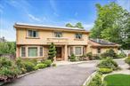 Location, location, location! This is the home you have been looking for! This expanded colonial in the heart of Imperial Gardens sits on a beautifully landscaped 1 acre. The circular driveway enhances the curb appeal of the home and the backyard is an entertainers dream come true. Entering the home you step into the center hall with custom moldings all around and a bridle staircase. The formal dining room can seat 12 comfortably. The formal living is big and has hardwood flooring. The gourmet kitchen features custom cabinetry and fabulous stainless steel appliances. This is a gas house so there is a VIKING range with 6 burners, a griddle and 2 ovens (9 years). The refrigerator is Samsung and is 8 years old and the LG dishwasher is 2 months old. There is a large center island, lots of windows and a door to the patio. The windows are Andersen&rsquo;s and are all approximately 8 yrs. There is a first floor bed room/office with access to a full bath. The primary bedroom is ample with hardwood floors, a walk-in-closet and an extra bonus room to use as an office, gym, dressing room or nursery. All the bedrooms are nice sizes. The basement has a beautiful separate space for guests, with a wet bar (which can be a kitchen), great den, full bath and outside entrance. Then there is second part of the basement that also has a great den. The yard is a treat! It features a heated, Salt-Water in-ground pool with a slide and a hot tub. The liner is 7 years old. Enjoy yourself lounging by the pool and if it gets too hot just go cool off in the cabana! Have a BBQ down by the pool or enjoy a gathering on the enormous patio with the outdoor kitchen with a real PIZZA OVEN!  Solar panels are owned, There is a whole house generator (15 years), Boiler (5 zones) is 8 years, Tankless Hot Water Heater, CAC (8 years),  Primary bathroom and basement have radiant heated floors.   Cesspool is original but maintained and pumped 2 years ago. There is an EV charger in the 2 car garage. HHH SD #5 - Vanderbilt, Candlewood, HHH West.