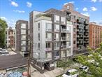 This bright and efficient one-bedroom condo offers approximately 577 square feet of interior space with a practical, well-proportioned layout. The unit features a southeast exposure, allowing natural light to pour in through floor-to-ceiling windows in the living room. The bedroom enjoys windows on two sides, enhancing both light and ventilation.The space is thoughtfully designed with clean lines and open flow, making it ideal for both comfortable living and strong investment value. The apartment is move-in ready, offering excellent functionality and great natural lighting throughout the day.The building was constructed in 2014 and includes an elevator and shared laundry facilities. Conveniently located in the heart of Flushing, it offers easy access to local dining, shopping, and everyday services. The 7 train at Main Street and the LIRR station are both within reach, providing a smooth commute to Manhattan and beyond.