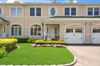 Beautifully Renovated and Decorated Townhouse with 1, 991 Square Feet and a 241 Square Foot Attached Garage in the Villa Promenade Gated Condo Community of Bay Shore. Enter into the Hallway with Cathedral Ceiling to 2nd Floor, Interior Garage Access to Right, Eat-in-Kitchen to Left with Granite Island and Countertops, Stainless Steel Appliances with Refrigerator, Gas Stove, Dishwasher & Microwave. Living Room / Dining Room with Sliding Doors to Private Teak Deck, Half Bath & Door to Basement. 2nd Floor Features Primary Bedroom Suite with Carpeting, 2 Walk-In California Closets and Newly Remodeled Primary Bath with a Double Sink Vanity, Tub and Shower. 2 More Bedrooms on 2nd Floor, Full Bath with Tub, Laundry Area and Linen Closet. Pull Downstairs to Attic, Full Basement, Partially Finished, with 4 Closets and Walk-In Closet Used as a Wine Cellar with Ability to Convert to Elevator. Hardwood Floors & Carpeting Throughout. Architectural Panels. Alarm System. Common Charges of $475/Month Includes Water, Cable TV & Sewers. Conveniently Located Walking Distance to North Shore Southside Hospital, Restaurants and Shops on Main Street, Bay Shore and Minutes to Fire Island Ferries. VIRTUAL TOUR: https://sites.allmediatours.com/11villapromenade