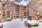 Come enjoy the beautifully landscaped George Washington! Enjoy the luxury of a 24-hour doorman, on-site super, laundry room, & Fitness Center. Spacious Entry way to Galley Kitchen leads you to an oversized living room flooded with/ natural sunlight. Turn the corner and an extra-large bedroom awaits you as well as 1 full newly renovated Bathroom. Move in ready! Maintenance fees include Parking & storage (possible wait list). Centrally located near it all.