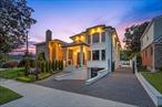 Welcome to this exquisite new construction home, southern-facing, offering everything you&rsquo;ve been dreaming of. This meticulously crafted house offers 4 bedrooms and 4 bathrooms, providing ample space and comfort for your family. The home has a tile roof and Anderson windows, offering both style and quality.Entering the living-room you are greeted with expansive windows covered with solar film, providing both privacy and energy efficiency by reducing heat. A modern gas fireplace add beauty to the loft-like ceilings, creating a cozy ambiance. Just off the custom-built open kitchen, featuring high-end appliances including a Thermador refrigerator, youâ€™ll find an additional living room, ideal for family gatherings, a cozy movie night.Step through the sliding doors to discover an outdoor build-in BBQ area and the salt-heated underground pool with a soothing waterfall, perfect for relaxation and outdoor entertainment.Upstairs, four spacious bedrooms feature spacious closets and plumbing ready for washer/dryer installation, alongside two beautifully finished full baths modern designed. The basement is impressive with 9-foot ceilings and offers a dedicated washer/dryer room with custom-cabinetry, a boiler room, and a large space ideal for a gym or family gatherings. Accessible from the basement, the gorgeous backyard enhances the home&rsquo;s appeal as a private retreat.Additional features include a 200-amp electric system, central vacuum for easy maintenance, a long-paved driveway with a remote-controlled cast iron door, and a garage for added convenience. A comprehensive security system gives you a peace of mind.This home seamlessly blends luxury, functionality, and comfort, offering a rare opportunity for modern living.