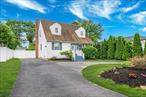 Move right in to this charming 4 bedroom, 2 full bath Cape Some photos have been enhanced via AI ..