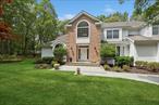 A truly exceptional home in the acclaimed Three Village School District! This custom-built, post-modern home has Details that exceed perfection, modern simplicity, elegant Design, and workmanship that are evident throughout this sophisticated open layout. It is situated on a shy acre of lush, professionally landscaped property in the prime location of Old Field South. With approximately 3800 square feet of living space, the home offers generously proportioned rooms with wonderful touches that include a full Basement, polished hardwood floors throughout, crown moldings, and oversized Palladian windows that let Sunlight stream throughout the house.The two-story grand foyer, which is flanked by the formal living room and a banquet-sized Dining room with tray ceiling. The large eat-in kitchen boasts custom white cabinets, including granite countertops and an expansive center island, top-of-the-line stainless steel appliances with a Sub-Zero refrigerator, and a large walk-in Pantry. The breakfast area has a double french doos that leads to a multi level trex deck, with a proffesional landscaping, the perfect spot for a worm whether entertaining.The open-concept layout flows into a spacious family room with a coffered ceiling and wood-burning fireplace, and a double door that leads to a deck.The 5-bedroom, 3.5 Bath includes a huge Master Suite with a tray ceiling with a large Palladian window that includes a sitting area, and two walk-in closets.The Luxurious Master bathroom with a relaxing, jetted tub, two double granite double sinks, and a large shower. It is located on a secluded and private property is a mile from West Meadow Beach. It is also close to all three village schools, Stony Brook Village, Shops, restaurants, and minutes away from to train station.This is governed under the covenants of Old Field South, with a $100 annual fee.