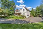 Welcome to 9 Ronwood Rdâ€”the crown jewel of Chestnut Ridge! This 2004 custom colonial sits on 1.5 acres in a quiet cul-de-sac and offers 6, 000+ sq ft of luxury living. Featuring 5 spacious bedrooms, 3 full baths, and a fully finished walkout basement . The grand primary suite spans the entire length of the home with cathedral ceilings, 3 walk-in closets, and a spa-like bath. Chefâ€™s kitchen with cherry cabinetry, granite counters, slate floors, and open flow to a bright conservatory with pellet stove and panoramic views. Entertain outdoors with a heated pool, Jacuzzi, pergola, and pool house (kitchen, bath & changing area). A separate half-acre+ of wooded land offers potential subdivision with possible access from S. Pascack Rdâ€”build an additional home or guest house (verify with town). Hardwood floors, gas fireplace, formal dining, home office, and central air. Quality construction, only one owner. A rare offering in sought-after Chestnut Ridge!