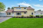 Spacious and Updated 5-Bedroom Expanded Cape in Hicksville!Welcome to this beautifully updated house , boasting 5 spacious bedrooms and 2 full bathroomsâ€”ideal for multigenerational living or those in need of flexible space. The main level features a bright and airy living room, formal dining area, a modern kitchen with updated appliances, and two versatile bedrooms with a full bathâ€”perfect for guests, home office, or extended family needs.The upper level provides additional well-sized bedrooms and a second full bathroom, providing ample space and privacy.The home is filled with natural light, features a versatile layout that suits a variety of lifestyles.Enjoy outdoor living in the fully fenced backyard, perfect for entertaining, gardening, or relaxation.Roof, siding, and recessed lighting, AC Wall units were updated just 6 months ago.Additional features include a private driveway with extra parking space and a convenient location close to parks, schools, shopping, and transportation.Donâ€™t miss this rare opportunity to own a true 5-bedroom Expanded Cape that blends space, comfort, and functionality in a sought-after neighborhood!
