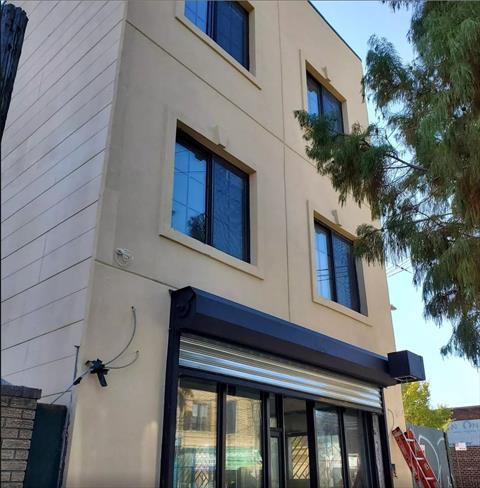 Front of Structure