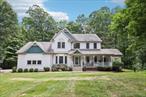 Welcome to this stunning 4-bedroom colonial nestled on a quiet cul-de-sac in the sought-after Horizon Woods neighborhood of charming Warwick. Set on an expansive 7-acre lot, this home offers the perfect blend of privacy and community, with breathtaking views of the surrounding woods and abundant natural light streaming through large windows.Stepping inside you are greeted by 9â€™ high ceilings and crown moldings, with an elegant, modern chandelier illuminating the welcoming foyer. The open floor plan seamlessly connects the upgraded kitchenâ€”featuring brand new quartz countertops, a stylish tile backsplash, stainless steel appliances, and a modern sinkâ€”to the spacious eat-in area and inviting family room with a wood-burning fireplace, formal living room and dining room. Offering plenty of entertainment space for guests. A versatile bonus room provides extra space for a home office/den/gym. Completing the first floor is a convenient laundry/mudroom, which leads directly to the attached 2-car garage, complete with a Tesla charger.Upstairs, the main bedroom is a true retreat, boasting an ensuite bathroom and a generous walk-in closet. Three additional bedrooms and a second full bathroom offer plenty of space for family or guests. The full basement, with 8&rsquo; ceilings, is ideal for storage or can be finished to create even more usable space.Enjoy the tranquility of your private acreage while being less than a 5-minute drive from Warwick Village, where youâ€™ll find shopping, restaurants, and more.
