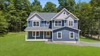 New construction colonial complete and MOVE IN READY on 2.12 wooded acre lot. The Mabel offers an open floor plan on the first level with oversized living room with hardwood floors & cozy gas fireplace, formal dining room and custom kitchen with breakfast bar, quartz countertops, tiled back splash and sliders leading out to the 10&rsquo;x12&rsquo; back deck. The master suite on the second level features tray ceilings, two walk in closets, private bath w/double vanity, tiled shower and soaking tub. The second suite also has private full bath and walk in closet. Bedroom 3 and 4 both with walk in closets and jack and jill bathroom. Laundry room and computer area on second level as well. Central A/C, full unfinished basement & 2 car garage all included.