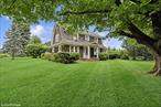 Bucolic farmhouse on three lush acres in the heart of Cutchogue! This home features two large bedrooms each with queen beds and smaller third bedroom on second floor. There is a sunporch with sleeper sofa that would make an ideal work from home space. Outbuilding/shed on site can be used for storage. Half bathroom is on the first floor and a full bathroom newly tiled on the second floor. Available for year round rental, furnished. Rental Permit #0696