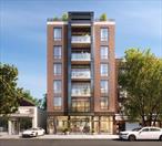 Welcome to Sunny View Condominium, a boutique residential gem in the heart of Sunnyside, where modern design meets timeless sophistication.Thoughtfully crafted to enhance both form and function, residence 3A offers a seamless blend of comfort, style, and convenience. A split bedroom layout optimizes and maximizes space for living. The West-facing exposure offers an abundance of natural light and afternoon warmth enjoyed through expansive floor-to-ceiling windows.Designed for effortless living, the airy interiors feature high ceilings, central heating and cooling, and a private outdoor space, perfect for relaxation or entertaining. Smart home conveniences include an in-unit washer/dryer and an Akuvox intercom system, ensuring both practicality and security.The kitchen is a statement of elegance and efficiency, appointed with striking Gold Calacatta Quartz countertops and backsplash. A full suite of Samsung appliances offers premium functionality, while the modern design provides a refined aesthetic that seamlessly integrates into the homeâ€™s open-concept layout.The bathrooms are designed with relaxation in mind, complete with a luxurious rain shower in one, and a deep soaking tub in the primary, and radiant heated flooring in both. Meticulous attention to details, such as glass paneled shower doors and uniformed tiling throughout, create a spa-like ambiance.Beyond the private sanctuary, entertain on an expansive common rooftop terrace with sweeping views. Additional building amenities include a bike room, laundry room and virtual doorman, all modern conveniences of a lifestyle of ease at Sunny View.Situated in the heart of Sunnyside, Sunny View is surrounded by shopping and dining. Everything you need are just moments from your doorstep, from banks and supermarkets to the 7 train for an effortless commute to Manhattan and beyond.Experience a rare blend of contemporary elegance and urban convenienceâ€”schedule a viewing today!