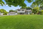 Move right in to this sun drenched split level home located in the desirable East Northport area within the award-winning blue ribbon Commack School District. Step into a bright and beautiful main floor with an updated kitchen, formal dining room, and a living room that flow together perfectly in a great layout for every day living or entertaining guests. Upstairs you will find ample sized bedrooms and closet space with wood floors while the lower level features a spacious den with a built in bar and a cozy wood burning stove. Enjoy indoor/outdoor living with sliders from both the kitchen and den that lead to a peaceful backyard oasis with an inground pool that has a new liner (2024) and updated pavers, a deck, a fire-pit, and plenty of green space perfect for entertaining. The two car garage and oversized driveway provide ample parking while the solar panels provide savings on energy bills.