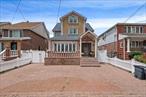 Welcome to this beautifully maintained 6-bedroom, 4-bathroom home situated on a 40x100 lot in Howard Beach. This expansive property offers the perfect blend of space, comfort, and convenienceâ€”ideal for large families or multi-generational living. Enjoy your own private retreat with a generously sized primary bedroom featuring an en-suite bath, offering privacy and luxury on the top level. Say goodbye to hauling clothes up and down the stairs! A full laundry room is thoughtfully located on the second floor for maximum ease. Plenty of outdoor space for entertaining, gardening, or future expansion.