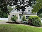 Cape home being sold as is. Full basement.
