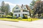 Take a step back to a simpler time in this charming Circa 1920 4 bed 3 bath Victorian home. Located in the beautiful village of Red Hook, Dutchess county. The town once named Hardscrabble offers all the convenience of modern day life. Multiple excellent restaurants, supermarket, juice bar, a health food shop, art galleries, a Pilates studio and much more. The 2, 559 square foot stately home stands tall and proud in the heart of the village. The corner parcel is two doors down from the library and the Bard shuttle. The home has many updates including the kitchen, bedrooms and outdoor patio. The interior exudes charm from its antique moldings, and stained glass window to the two screened in porches, one on each level. Two staircases lead you up to the second floor that boasts large bedrooms and an office. The third floor offers a large apartment, with sitting room, bedroom, bathroom and kitchenette. Make an appointment today to see this vintage home thatâ€™s convenient and carefree. A perfect opportunity to make that transition from city life to the Village, where community is celebrated.