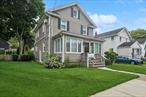 Floral Park - This charming Colonial features a spacious living room off the formal dining room with a modern kitchen stocked with new stainless steel appliances. This 3 bedroom, 3 bathroom home also fully finished basement which doubles as a family room as well as a walk-up attic for added storage.