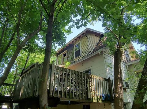 Back of Structure