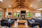Welcome to this spacious and unique ranch-style home in the heart of Ronkonkomaâ€”just minutes from the lake, parks, and local amenities!Enter inside to a stunning Grand Great Room, featuring soaring vaulted ceilings, detailed Cedar woodwork, and a beautiful fireplace that serves as the roomâ€™s centerpiece. The open floor plan is perfect for both everyday living and entertaining guests.This home offers three comfortable bedrooms including a large walk-in-closet in the primary bedroom. The large full bathroom includes a shower and soaking Tub. The custom designed laundry room includes Storage and high end stackable units. Upstairs, escape to the private loft, ideal for a home office, creative space, or cozy reading nook. The formal dining area includes sliding doors that lead to a fully screened three-season room, providing the perfect retreat rain or shine.The backyard is truly an outdoor oasis, complete with multiple decks, an above-ground pool, fire pit area, playground, and a shed outfitted with a gym space and in-ground sprinklers. Itâ€™s the ultimate setting for relaxing or entertaining through spring, summer, and fall. There is an unfinished basement with Lots of additional storage. The roof is 6 year young and and 3 year young Ductless unit which can be used for heat as well as cooling. Additional features include solar panels for energy efficiency and savings, and a prime location close to transportation, shops, and more.