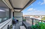This two Bedroom one bath unit features a large terrace with city views. A spacious Foyer Leading to the Living & Dining Areas, Wood Floors thru out and tons of closet space .Maintenance Includes Heat, Gas, Building Insurances, Common Area Maintenance, Cats Are Permitted, Rentals W/ Restrictions, New Roof/Solar. Waitlist for parking($100) or possible to rent spot across the street .This Surfside building offers direct access to the beach, convenient storage for beach chairs, and a bike room for your convenience (waitlist ). The building boasts a rooftop party room where you can host gatherings while enjoying spectacular oceanfront views.