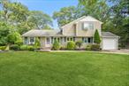 Welcome to the desired Crystal Beach community. This lovely neighborhood in Moriches offers deeded private beach rights plus a boat ramp and boat slip at a reduced fee. This home is situated on a flat half acre property, on a quiet dead end street. There is versatility in the layout. Featuring 3 nice sized bedrooms with great closet space plus a separate office, perfect for a home office or guest room. There are 2 full baths, living room, kitchen, large living room/dining room combo and 1 car garage. The large, flat yard is a blank canvas waiting for you to add any of your favorite outdoor things. Call today and schedule your private showing. Association fee of $150 annually.