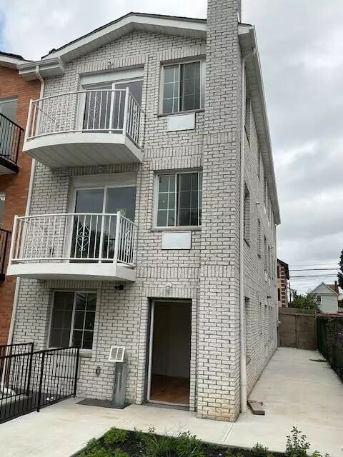 Front of Structure