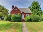 Charming 1938 Brick Cape With Inlay Wood Floors, Archways And Crown Molding. Roof approx 10 years Windows 15-20 years . Newer Burner. Updated Electric Panel. Great Corner Property With Detached Garage. Original Family Owned. Low Taxes! Home and appliances sold in as is condition , needs updating and some TLC