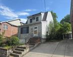 College Point prime location, R3A zoning. property in need of total renovation. Decent lot size, great opportunity to building your dream home or renovate this property to your need. Great potential for investment or owner-user, must see.