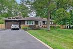 Charming 3-Bedroom Ranch on 2 Acres with Pool & Garden Retreat.Welcome to your private oasis in the heart of Medford! This beautifully maintained 3-bedroom, 2-bathroom Ranch, built in 1967, sits on a rare 2-acre Parcel of landscaped beauty in the Patchogue-Medford School District.Spacious single-level living with a full basement for extra space or storage, in-ground pool perfect for summer entertaining, brand new roof, living room with fireplace, and new driveway on the property. Two sizeable sheds for tools, storage, and hobbies.A stunning garden and lush yard that offers privacy and tranquility. An open vacant lot at the rear of the property leads to a walking path surrounding a scenic garden area.Whether you&rsquo;re looking to relax by the pool, garden in your own backyard paradise, or enjoy morning walks through a quiet greenway, this home offers the perfect blend of comfort, character and outdoor living.Don&rsquo;t miss this rare opportunity to own a slice of nature with modern updates, just minutes from local shops, dining and major roadways.