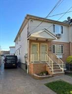 Two Family Home In Great Location, Home Has A Lot Of Potential, Custom Kitchen, New Roof, New Electrical And Plumbing, New Floors, Close To Transportation And Shopping Close to JFK airport, call listing agent for full cooperation