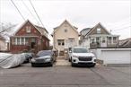 Exceptional modern home in the Throggs Neck neighborhood of the Bronx! The main level features a beautiful eat-in kitchen with stainless steel appliances, granite countertops, custom cabinets, a dishwasher, a built-in microwave, and a stylish tiled backsplash. The kitchen flows into the living room, a full bathroom, and a den/home office area with sliding doors that open to the backyard patio. The second floor offers three well-sized bedrooms and a full bathroom. The fully finished basement provides additional living space, complete with a full bathroom and a separate entrance. Some additional highlights of this home include a washer and dryer, a custom-built backyard deck, a newly paved backyard and driveway, and a backyard shed for extra storage. The home also comes with leased solar panels, an attached garage, and plenty of parking space. Conveniently located near main highways and shopping centers, this property offers both comfort and convenience.