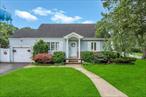 Welcome to 100 Brendan Avenue - A Massapequa Park charmer! This 1241 Sq. Ft Cape is inviting, cozy and is a must see! Some great features include an UPDATED KITCHEN with maple cabinets, SILESTONE COUNTERTOPS, HIGH HATS, STAINLESS STEEL APPLIANCES and GAS COOKING. The home also has HARDWOOD FLOORS , has been FRESHLY PAINTED and shows LIGHT AND BRIGHT. Primary bedroom is on first floor. Additional highlights include a FULL BASEMENT, ATTACHED GARAGE, 12-year-old roof, in-ground sprinklers, and SOLAR PANELS for added energy efficiency. The NICE SIZE YARD is fenced and is ideal for relaxing, gardening, or hosting gatherings. Conveniently located near the VILLAGE which has Great Shopping, Eateries and LIRR - this home offers the ideal blend of comfort, style, and convenience. Donâ€™t miss the opportunity to make this great home your â€œHOME SWEET HOMEâ€!